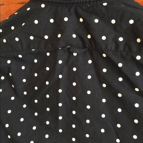 Gap White Polka Dots Long Sleeve - Picture 11 of 16